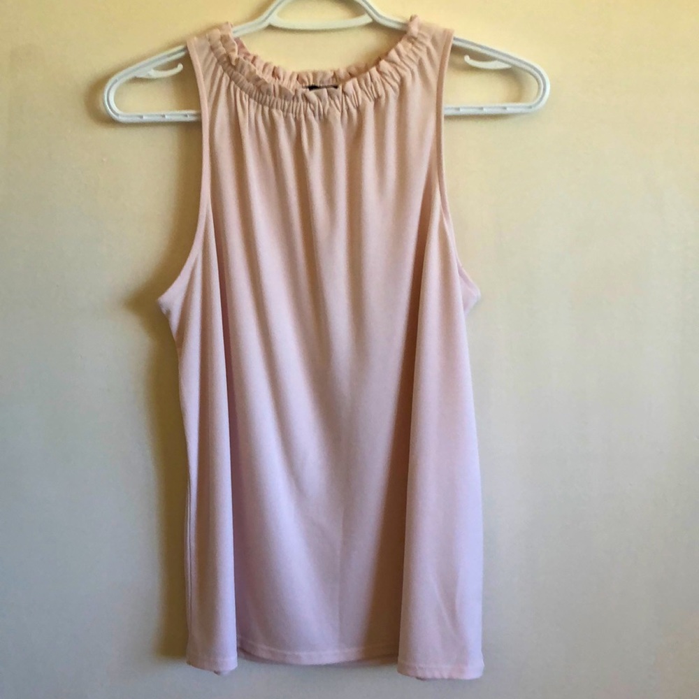 Banana Republic pink sleeveless blouses